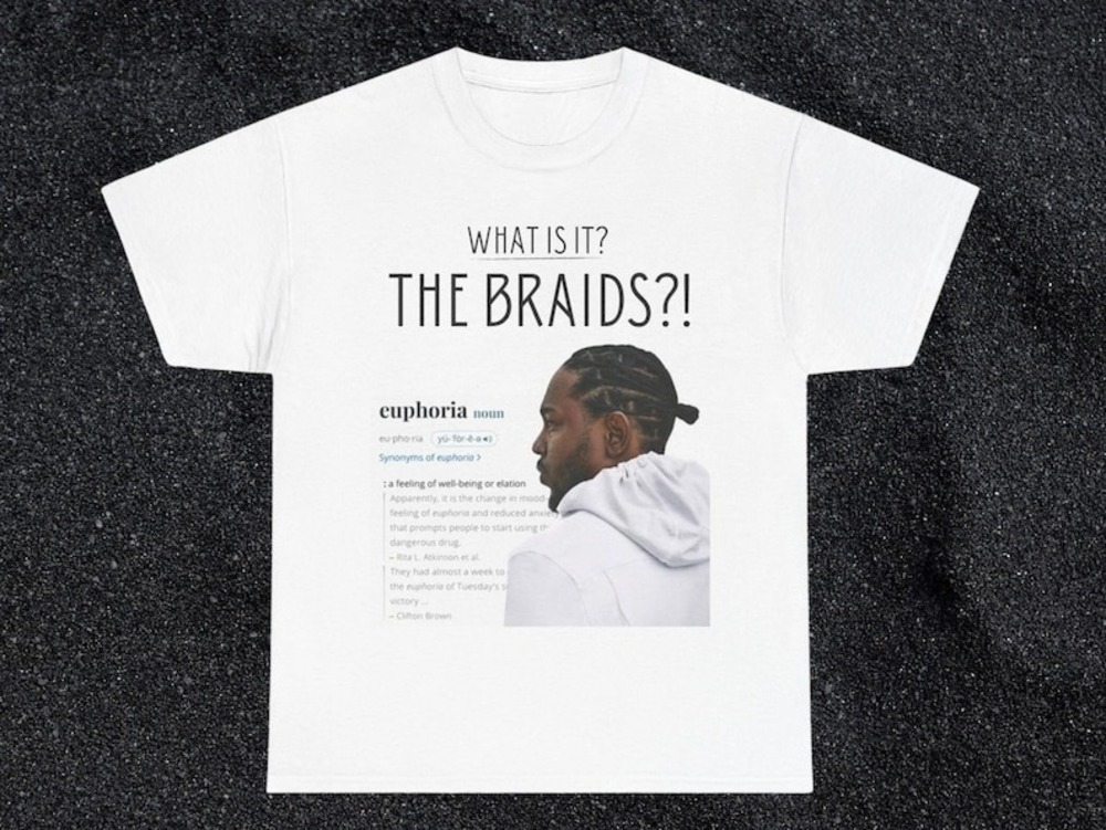 Kendrick Lamar Diss T Shirt What Is It The BRAIDS Shirt
